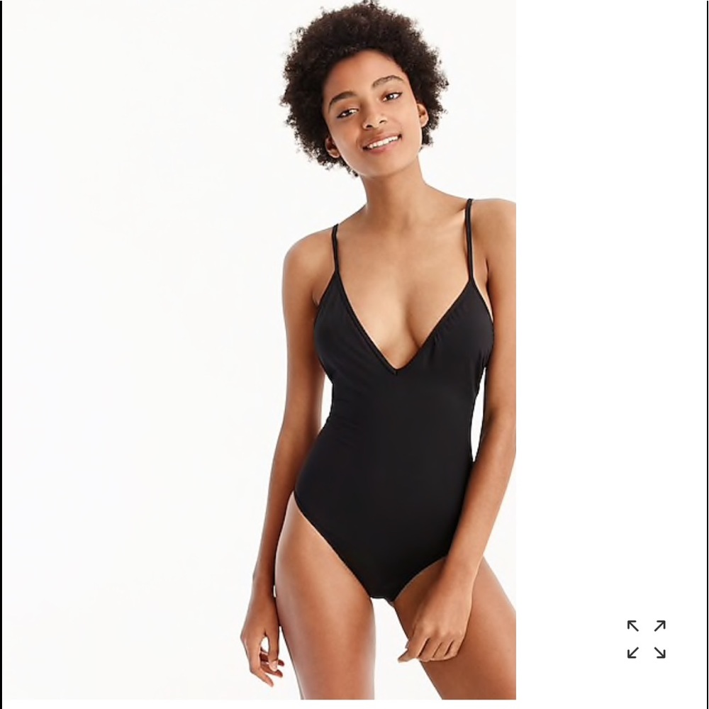 J.Crew Playa Montauk cross-back one-piece swimsuit